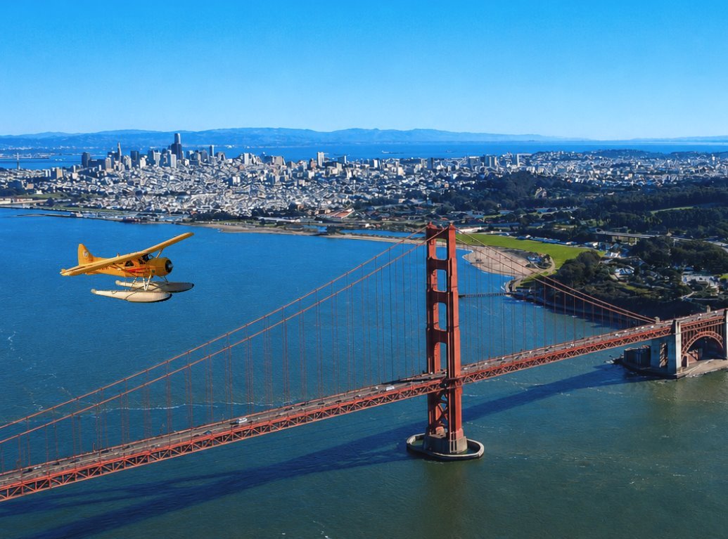 San Francisco Seaplane &amp; City Combo Tour – Sky, Bay &amp; Iconic Views Experience
